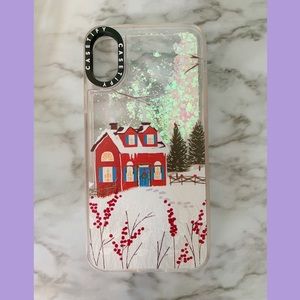 Casetify Christmas Cottage iPhone X/Xs Case